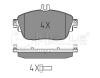 MEYLE 0252486919 Brake Pad Set, disc brake