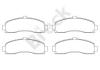 BRECK 216260070200 Brake Pad Set, disc brake