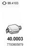 ASSO 40.0003 (400003) Catalytic Converter