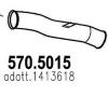 ASSO 570.5015 (5705015) Exhaust Pipe