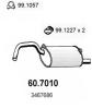 ASSO 60.7010 (607010) End Silencer
