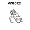 VENEPORTE VW80521 End Silencer