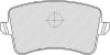 FERODO FDB4050 Brake Pad Set, disc brake