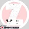 ZIMMERMANN 24133.185.2 (241331852) Brake Pad Set, disc brake