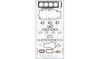 AJUSA 52057000 Gasket Set, cylinder head