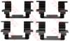 TRW PFK448 Accessory Kit, disc brake pads