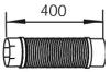 DINEX 48259 Corrugated Pipe, exhaust system