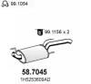 ASSO 58.7045 (587045) End Silencer