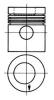 KOLBENSCHMIDT 93882600 Piston