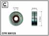 CAFFARO 500125 Tensioner Pulley, v-ribbed belt