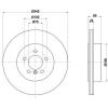 TEXTAR 92253903 Brake Disc