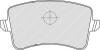 FERODO FDB4050 Brake Pad Set, disc brake