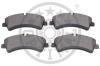 OPTIMAL 12472 Brake Pad Set, disc brake
