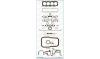 AJUSA 50098800 Full Gasket Set, engine