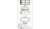 AJUSA 51039500 Full Gasket Set, engine