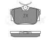 MEYLE 0252344616/W (0252344616W) Brake Pad Set, disc brake