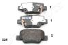 JAPANPARTS PP-224AF (PP224AF) Brake Pad Set, disc brake
