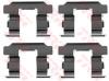 TRW PFK381 Accessory Kit, disc brake pads