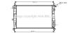 AVA QUALITY COOLING FD2196 Radiator, engine cooling