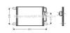 AVA QUALITY COOLING FT5203 Condenser, air conditioning