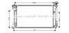 AVA QUALITY COOLING TOA2333 Radiator, engine cooling