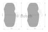 BOSCH 0986AB2297 Brake Pad Set, disc brake