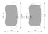BOSCH 0986AB2553 Brake Pad Set, disc brake