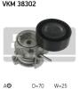 SKF VKM38302 Tensioner Pulley, v-ribbed belt