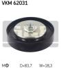SKF VKM62031 Tensioner Pulley, v-ribbed belt