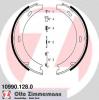 ZIMMERMANN 10990.128.0 (109901280) Brake Shoe Set, parking brake