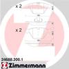 ZIMMERMANN 24688.200.1 (246882001) Brake Pad Set, disc brake
