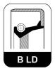 ELRING 033.464 (033464) Shaft Seal, manual transmission; Seal Ring