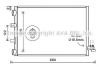AVA QUALITY COOLING FD5487 Condenser, air conditioning