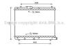 AVA QUALITY COOLING SZA2122 Radiator, engine cooling