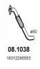 ASSO 08.1038 (081038) Exhaust Pipe