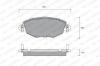 WEEN 151-1293 (1511293) Brake Pad Set, disc brake