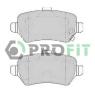 PROFIT 5000-1521 (50001521) Brake Pad Set, disc brake