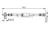 BOSCH 1987481631 Brake Hose