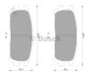 BOSCH 0986AB2235 Brake Pad Set, disc brake