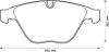 JURID 571990J Brake Pad Set, disc brake