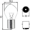 HELLA 8GA002083-131 (8GA002083131) Bulb, worklight; Bulb, rear fog light; Bulb, reverse light; Bulb; Bulb, worklight; Bulb, rear fog light; Bulb, reverse light