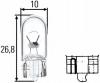 HELLA 8GP003594-123 (8GP003594123) Bulb, park-/position light; Bulb, park-/position light
