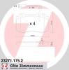 ZIMMERMANN 23271.175.2 (232711752) Brake Pad Set, disc brake
