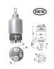 MAGNETI MARELLI 940113050543 Solenoid Switch, starter