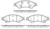 REMSA 1524.02 (152402) Brake Pad Set, disc brake
