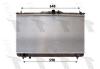 FRIGAIR 0128.3091 (01283091) Radiator, engine cooling