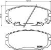 HELLA PAGID 8DB355012-461 (8DB355012461) Brake Pad Set, disc brake