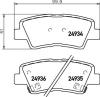 HELLA PAGID 8DB355014-571 (8DB355014571) Brake Pad Set, disc brake