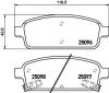 HELLA PAGID 8DB355015-211 (8DB355015211) Brake Pad Set, disc brake