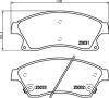 HELLA PAGID 8DB355015-231 (8DB355015231) Brake Pad Set, disc brake